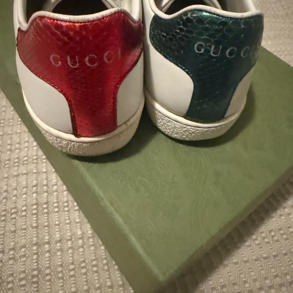 Women Gucci Ace White Sneakers size 35 - Picture 5 of 7